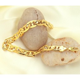 Stort Utbud Av 18K Guldpläterat Armband Med G-Typsnitt För Män