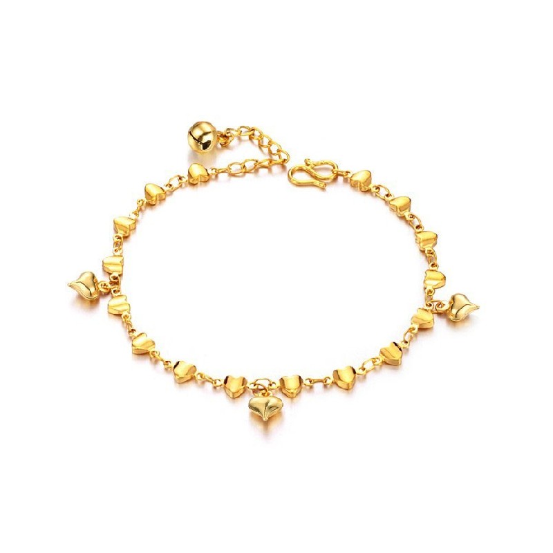 Stabilt Armband För Kvinnor Med Älskling I 18 Karat Guld Stabilt Armband För Kvinnor Med Älskling I 18 Karat Guld
