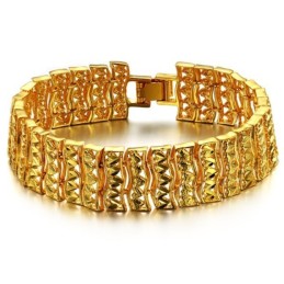 Högkvalitativt Armband För Män I 18 Karat Guld