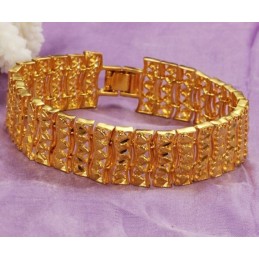 Högkvalitativt Armband För Män I 18 Karat Guld
