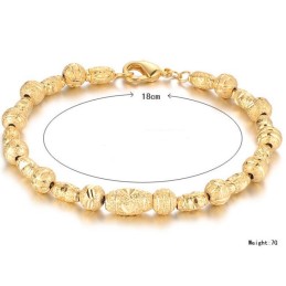 Reliable Reputation Female 18K Gold Plated Armband