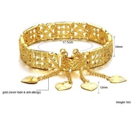 Hållbart Armband För Kvinnor I 18 Karat Guld