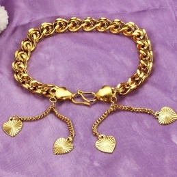 Kvalitets- Och Kvantitetsgaranterat Armband För Kvinnor Med 18 Karat Guldplätering
