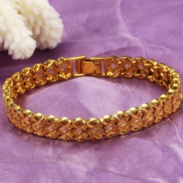 Reliable Reputation Female 18K Gold Plated Armband