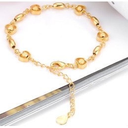 Drottningen Av Kvalitet - Kvinnligt Armband I 18K Guld Med Äppelform