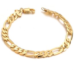 Lättanvänt Armband För Män I 18 Karat Guld