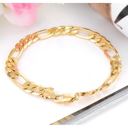 Lättanvänt Armband För Män I 18 Karat Guld