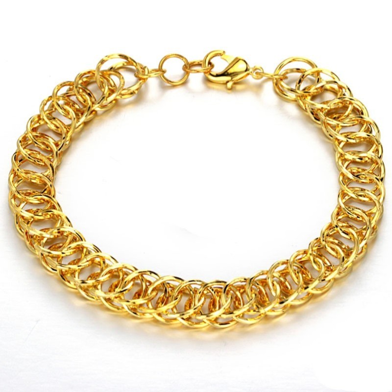 Högkvalitativt Armband För Kvinnor I 18 Karat Guld Högkvalitativt Armband För Kvinnor I 18 Karat Guld