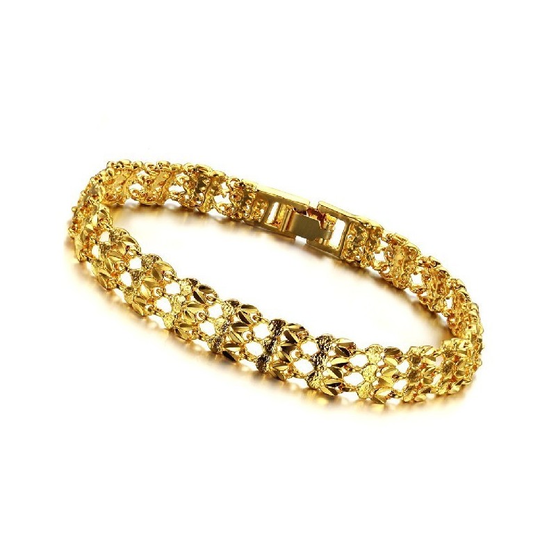 Högkvalitativt Armband För Kvinnor I 18 Karat Guld Högkvalitativt Armband För Kvinnor I 18 Karat Guld