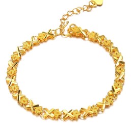 To Have A Long Story – Elegant Armband För Kvinnor I 18 Karat Guld
