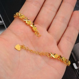 To Have A Long Story – Elegant Armband För Kvinnor I 18 Karat Guld