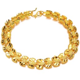 Lättanvänt Armband För Kvinnor I 18 Karat Guld