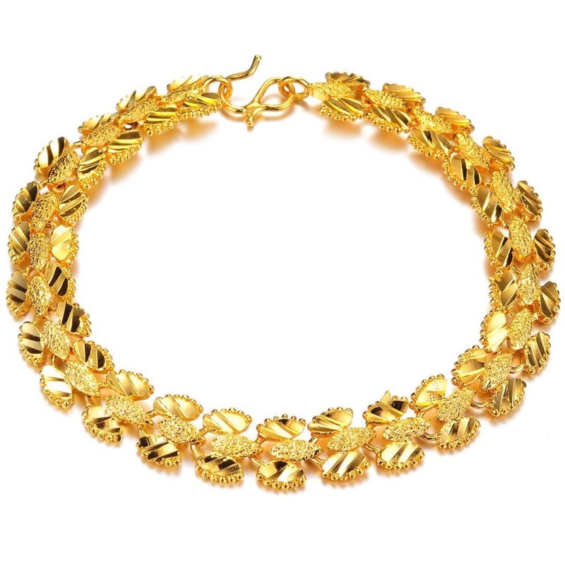 Lättanvänt Armband För Kvinnor I 18 Karat Guld Lättanvänt Armband För Kvinnor I 18 Karat Guld