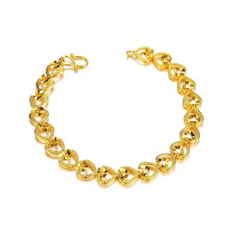 Högkvalitativt Armband För Kvinnor Med 18K Guldplätering Högkvalitativt Armband För Kvinnor Med 18K Guldplätering
