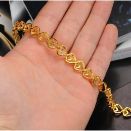 Högkvalitativt Armband För Kvinnor Med 18K Guldplätering