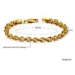 Hållbart Armband För Kvinnor I 18 Karat Guld