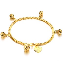 To Have A Long Story Damarmband I 18K Guld Med Klockor