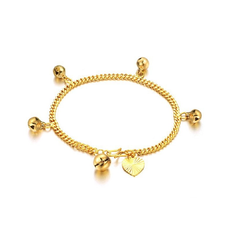 To Have A Long Story Damarmband I 18K Guld Med Klockor To Have A Long Story Damarmband I 18K Guld Med Klockor