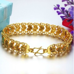 Lättanvänt Armband För Kvinnor Med 18K Guldplätering