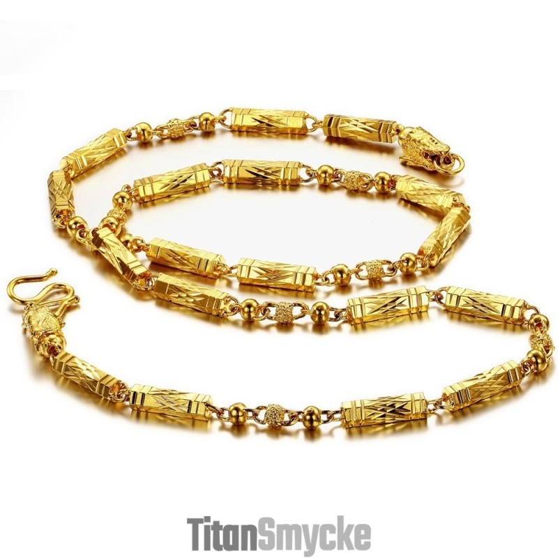 Kvalitets- Och Kvantitetsgaranterat Halsband För Kvinnor I 18 Karat Guld Kvalitets- Och Kvantitetsgaranterat Halsband För Kvinnor I 18 Karat Guld