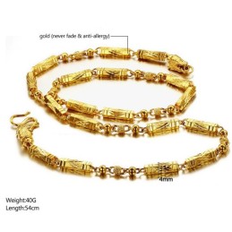 Kvalitets- Och Kvantitetsgaranterat Halsband För Kvinnor I 18 Karat Guld