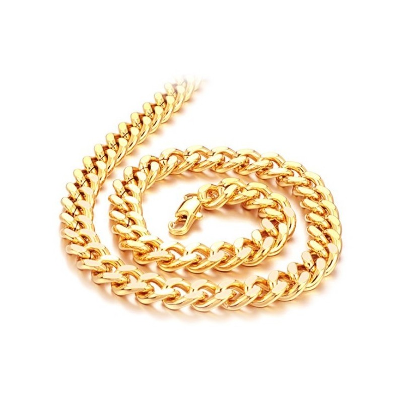 Högkvalitativt Halsband Med Vridform I 18 Karat Guld Högkvalitativt Halsband Med Vridform I 18 Karat Guld