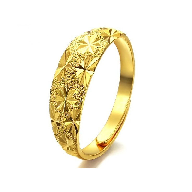 Klassisk 18K Guldpläterad Ring Av Överlägsen Kvalitet För Kvinnor Klassisk 18K Guldpläterad Ring Av Överlägsen Kvalitet För Kvinnor