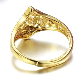 Drottningen Av Kvalitet – Klassisk 18K Guldpläterad Ring För Kvinnor