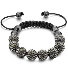 Pålitligt Prestanda Kvinnligt Bollformat Kristallarmband