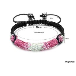 Kvalitets- Och Kvantitetsgaranterat Armband I Kulformat Kristall För Kvinnor