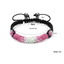 Kvalitets- Och Kvantitetsgaranterat Armband I Kulformat Kristall För Kvinnor