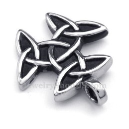 Titanhalsband Med Keltisk Knut Och Hänge (Gratis Kedja)