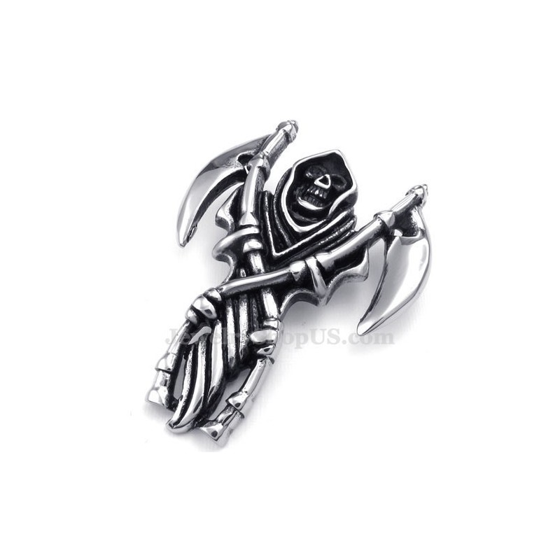 Titanhalsband Med Hänge I Form Av Liemannen (Gratis Kedja) Titanhalsband Med Hänge I Form Av Liemannen (Gratis Kedja)