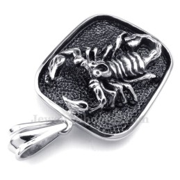 Titanhalsband Med Skorpionhänge (Gratis Kedja)