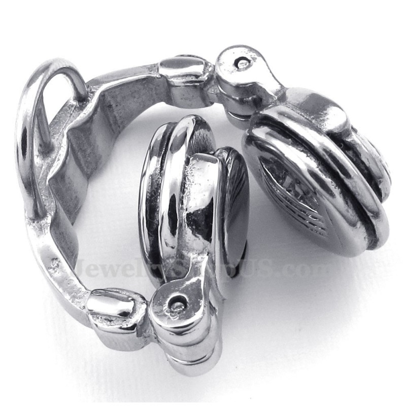 Titanhalsband Med Hörlurshänge (Gratis Kedja) Titanhalsband Med Hörlurshänge (Gratis Kedja)