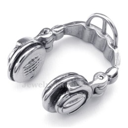 Titanhalsband Med Hörlurshänge (Gratis Kedja)