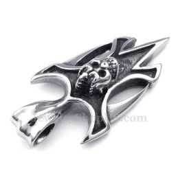 Titanhalsband Med Dödskallehänge (Gratis Kedja)