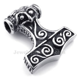 Thor'S Hammer Titanhänge Halsband (Gratis Kedja)