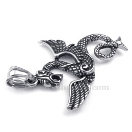 Titanhalsband Med Pterosauriehänge (Gratis Kedja)