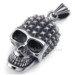 Titanhalsband Med Dödskallehänge (Gratis Kedja)