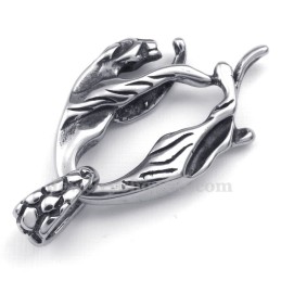 Titanhalsband Med Lejonhänge (Gratis Kedja)