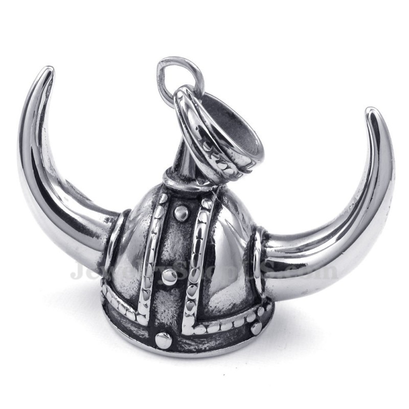 Titanhorn-Halsband Med Hjälmhänge (Gratis Kedja) Titanhorn-Halsband Med Hjälmhänge (Gratis Kedja)