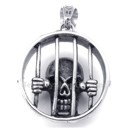 Halsband Med Skallehänge I Titan (Gratis Kedja)