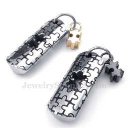 Titansymboler Parhänge Halsband (Gratis Kedja) (Ett Par)