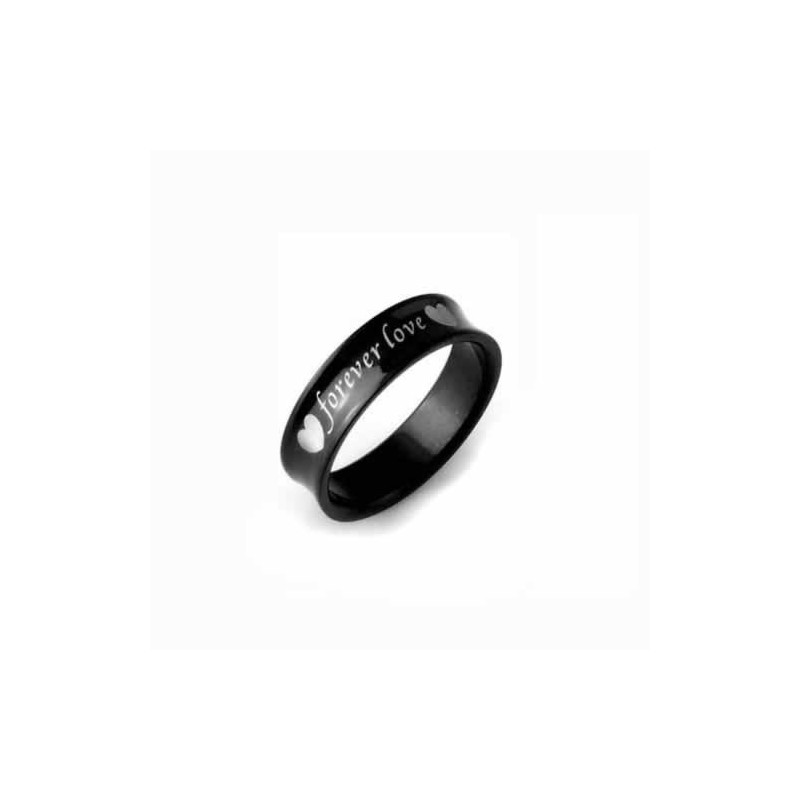Forever Love Herrring I 6 Mm Svart Titan Forever Love Herrring I 6 Mm Svart Titan