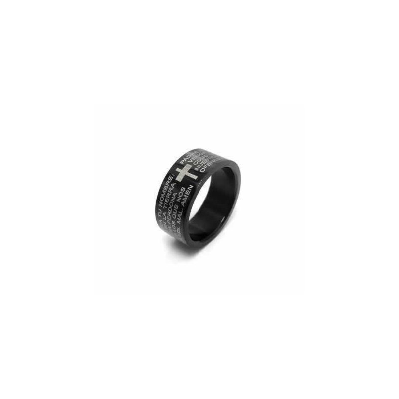 Bibelkors Herrring 6 Mm Svart Titan Bibelkors Herrring 6 Mm Svart Titan