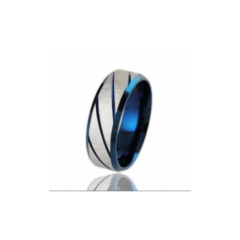 Titan 7Mm Räfflad Ring Titan 7Mm Räfflad Ring
