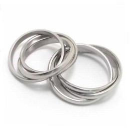 Tre Cirklar 8 Mm Titanring