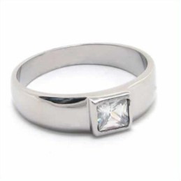 Diamantinfattad 6 Mm Titaninläggningsring Med Hovband