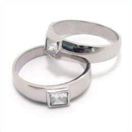 Diamantinfattad 6 Mm Titaninläggningsring Med Hovband